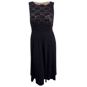 Connected Lace Bodice Dress